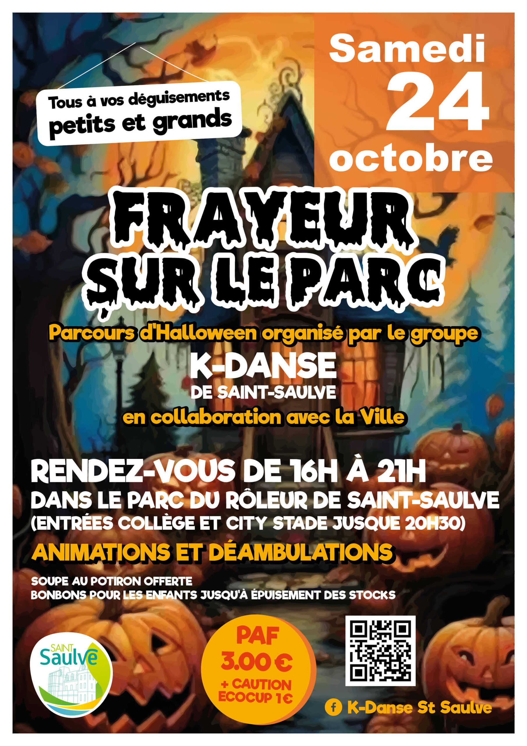 FRAYEUR SUR LE PARC